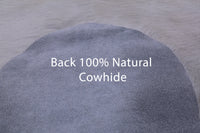 Thumbnail for White Natural Cowhide Rug - X-Large 7' 7