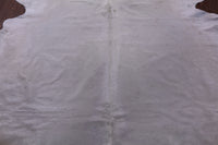 Thumbnail for White Natural Cowhide Rug - X-Large 7' 7