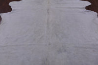 Thumbnail for White Natural Cowhide Rug - XX-Large 8' 2