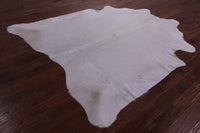 Thumbnail for White Natural Cowhide Rug - XX-Large 8' 5