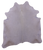 White Natural Cowhide Rug - XX-Large 8' 5"H x 7' 3"W