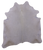 White Natural Cowhide Rug - XX-Large 8' 5"H x 7' 3"W
