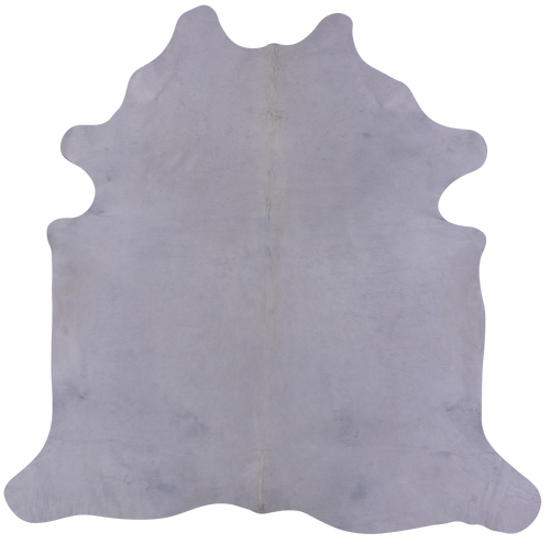 White Natural Cowhide Rug - XX-Large 7' 9