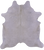 White Natural Cowhide Rug - XX-Large 7' 8"H x 6' 9"W