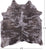 Leopard Animal Print Natural Cowhide Rug - X-Large 7'0"H x 6'5"W
