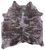 Leopard Animal Print Natural Cowhide Rug - X-Large 7'0"H x 6'5"W