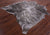 Leopard Animal Print Natural Cowhide Rug - X-Large 7'0"H x 6'5"W