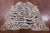 Tiger Animal Print Natural Cowhide Rug - Large 6'7"H x 5'4"W