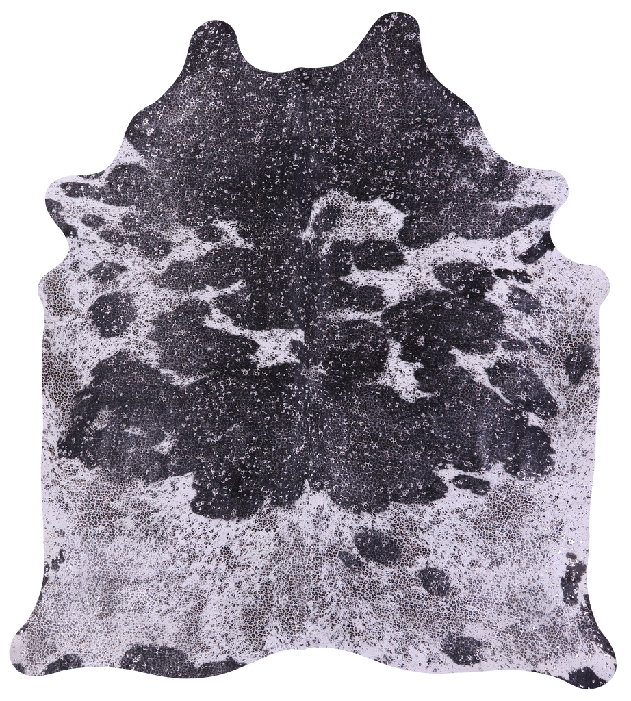 Leopard Animal Print Natural Cowhide Rug - X-Large 7'7"H x 7'0"W