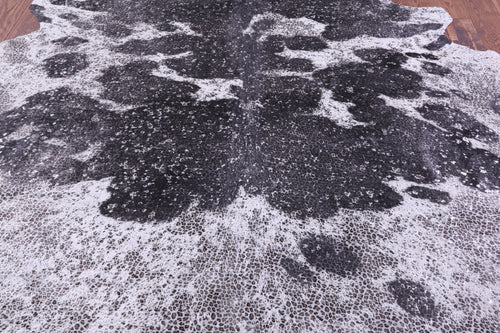 Leopard Animal Print Natural Cowhide Rug - X-Large 7'7