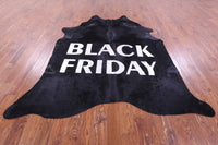 Thumbnail for Black Friday Printed Natural Cowhide Rug - XX-Large 7'9