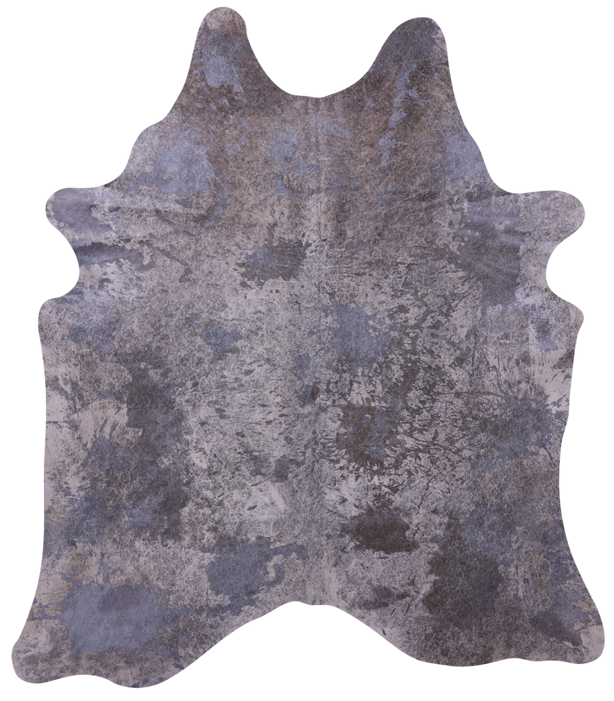 Printed Natural Cowhide Rug - XX-Large 8'5"H x 7'5"W