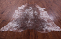Thumbnail for Printed Natural Cowhide Rug - XX-Large 7'11