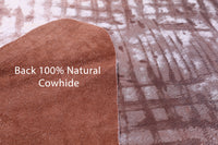 Thumbnail for Printed Natural Cowhide Rug - XX-Large 7'11