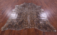 Thumbnail for Animal Print Natural Cowhide Rug - X-Large 7'3
