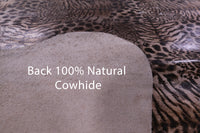 Thumbnail for Animal Print Natural Cowhide Rug - X-Large 7'3