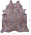 Printed Natural Cowhide Rug - XX-Large 8'2"H x 7'4"W