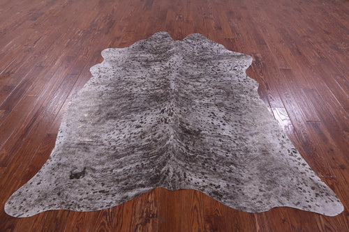 Olive Green Metallic Natural Cowhide Rug - X-Large 7'5