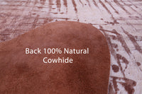 Thumbnail for Printed Natural Cowhide Rug - XX-Large 7'10