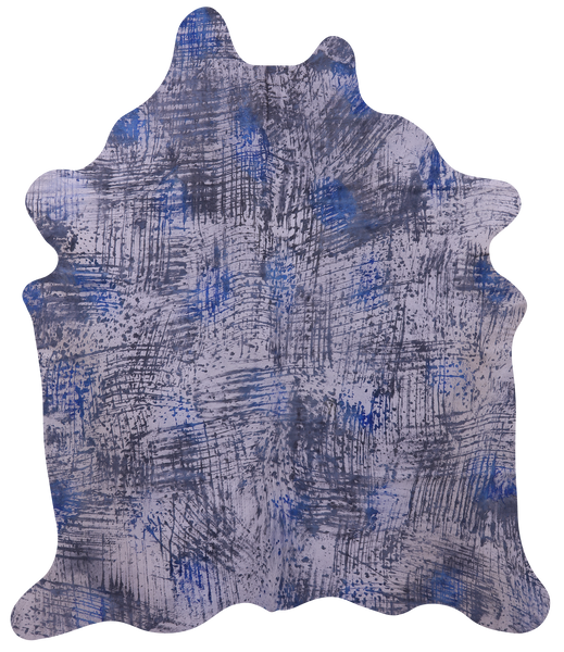 Printed Natural Cowhide Rug - XX-Large 8'0"H x 6'11"W