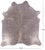 Gold Metallic Natural Cowhide Rug - X-Large 7'6"H x 6'8"W