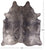 Gold Metallic Natural Cowhide Rug - XX-Large 8'4"H x 7'6"W