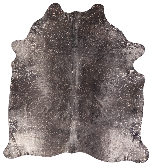 Gold Metallic Natural Cowhide Rug - XX-Large 8'0