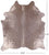 Gold Metallic Natural Cowhide Rug - X-Large 7'3"H x 6'4"W