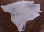 Black Salt & Pepper Natural Cowhide Rug - X-Large 7' 7"H x 6' 11"W