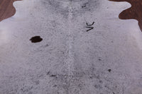 Thumbnail for Black Salt & Pepper Natural Cowhide Rug - XX-Large 7' 10