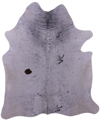 Thumbnail for Black Salt & Pepper Natural Cowhide Rug - XX-Large 7' 10