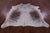 Brown Salt & Pepper Natural Cowhide Rug - Large 6' 4"H x 6' 4"W