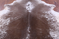 Thumbnail for Brown Salt & Pepper Natural Cowhide Rug - Large 6' 10