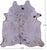 Brown Salt & Pepper Natural Cowhide Rug - X-Large 7' 5"H x 6' 9"W