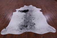 Thumbnail for Black Salt & Pepper Natural Cowhide Rug - XX-Large 8' 0