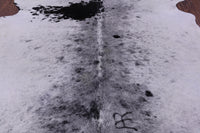Thumbnail for Black Salt & Pepper Natural Cowhide Rug - XX-Large 8' 0