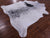 Black Salt & Pepper Natural Cowhide Rug - XX-Large 8' 0"H x 7' 5"W