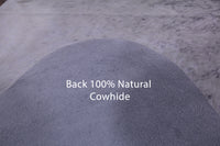 Thumbnail for Black Salt & Pepper Natural Cowhide Rug - XX-Large 8' 0