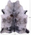 Brown Salt & Pepper Natural Cowhide Rug - XX-Large 8' 3"H x 7' 2"W