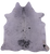 Black Salt & Pepper Natural Cowhide Rug - X-Large 7' 3"H x 7' 0"W