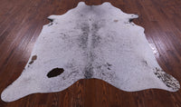 Thumbnail for Brown Salt & Pepper Natural Cowhide Rug - X-Large 7' 3