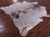 Brown Salt & Pepper Natural Cowhide Rug - Large 6' 9"H x 6' 3"W