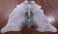 Thumbnail for Black Salt & Pepper Natural Cowhide Rug - X-Large 7' 5