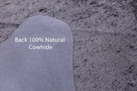 Thumbnail for Black Salt & Pepper Natural Cowhide Rug - X-Large 7' 5