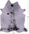 Black Salt & Pepper Natural Cowhide Rug - XX-Large 7' 9"H x 6' 6"W