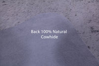 Thumbnail for Black Salt & Pepper Natural Cowhide Rug - XX-Large 7' 9