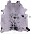 Black Salt & Pepper Natural Cowhide Rug - XX-Large 8' 1"H x 7' 4"W