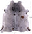 Brown Salt & Pepper Natural Cowhide Rug - X-Large 7' 3"H x 6' 7"W