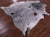 Brown Salt & Pepper Natural Cowhide Rug - X-Large 7' 3"H x 6' 7"W
