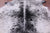 Black Salt & Pepper Natural Cowhide Rug - Large 6' 7"H x 6' 6"W